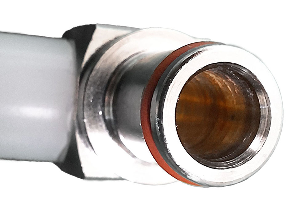 [DK]Patientslange, Coaxial, til Bain cirkelsystem, nærbillede 1